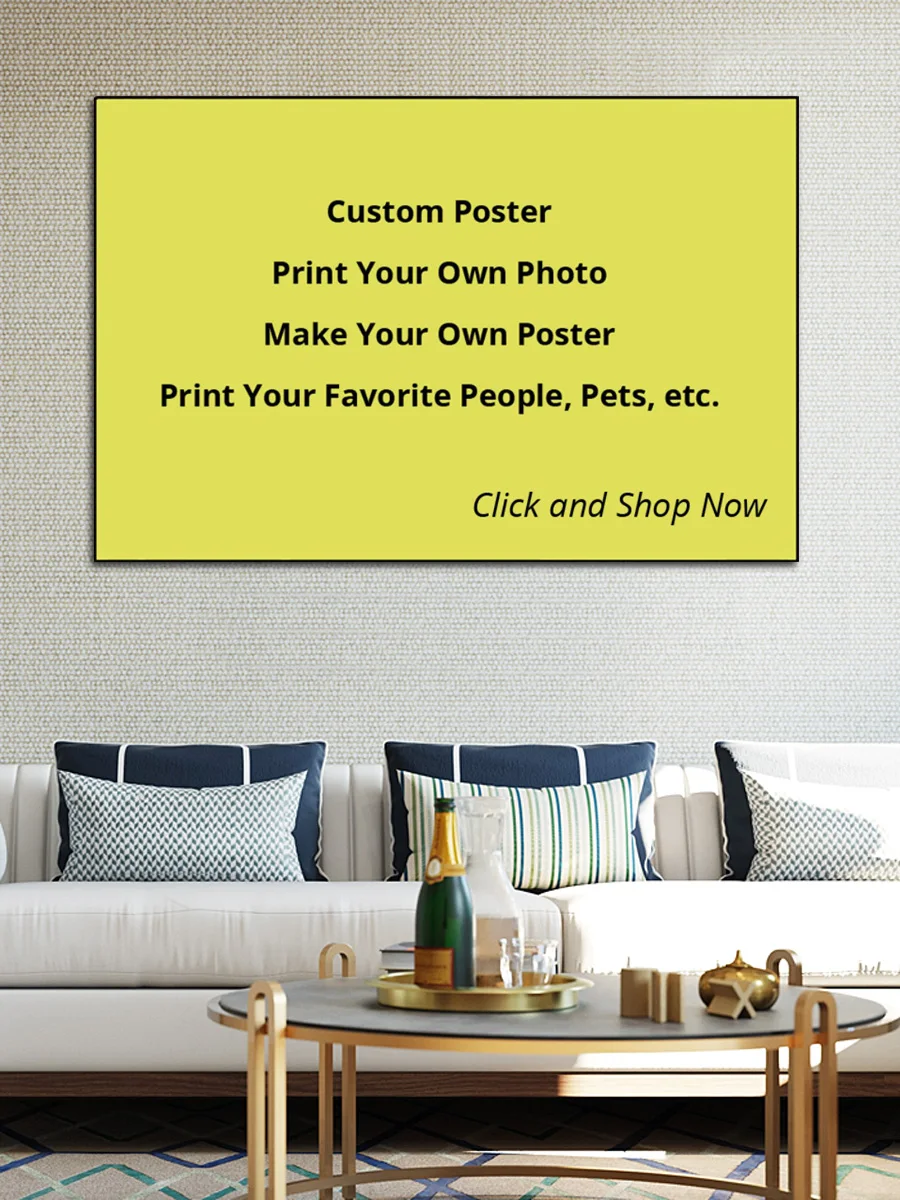 Custom Poster Print My Own Photo 