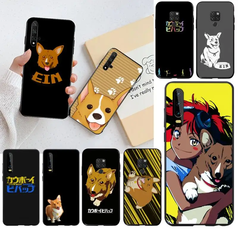 Мягкий чехол для телефона HPCHCJHM Cowboy Bebop Ein corgi из ТПУ Huawei P40 P30 P20 lite Pro Mate 20 P Smart 2019 prime |