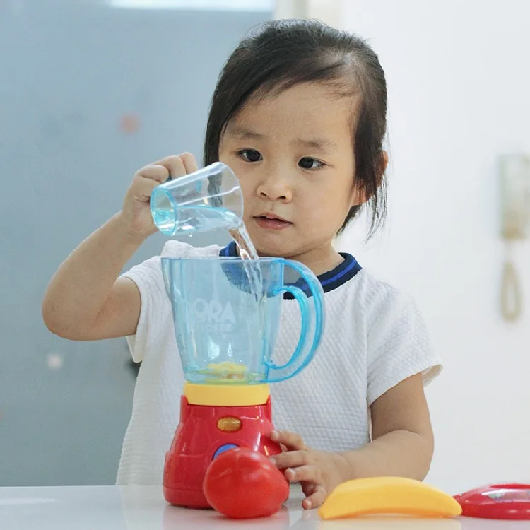 

Dora Little Helper Play House Kitchen Fruit Mixer Three-piece Set Toy Parent And Child Interactive Gift Toy