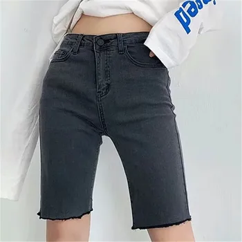 

Denim Shorts Five-Point Pants Denim Women's Summer 2020 New Summer Women Denim Shorts Pants Skinny Slim Short Jeans