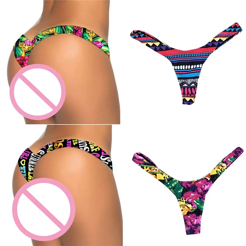 Sexy Brazilian Mini Thong V Shape G-String Bikini Beach Underwear Swimwear Briefs Bottom Swimsuit Panties #4d06 (2)