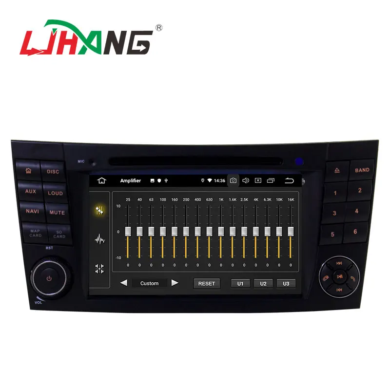 LJHANG 2 Din Android 10 Автомобильный мультимедийный плеер для Mercedes Benz E Class W211 E300 CLK W209 CLS W219