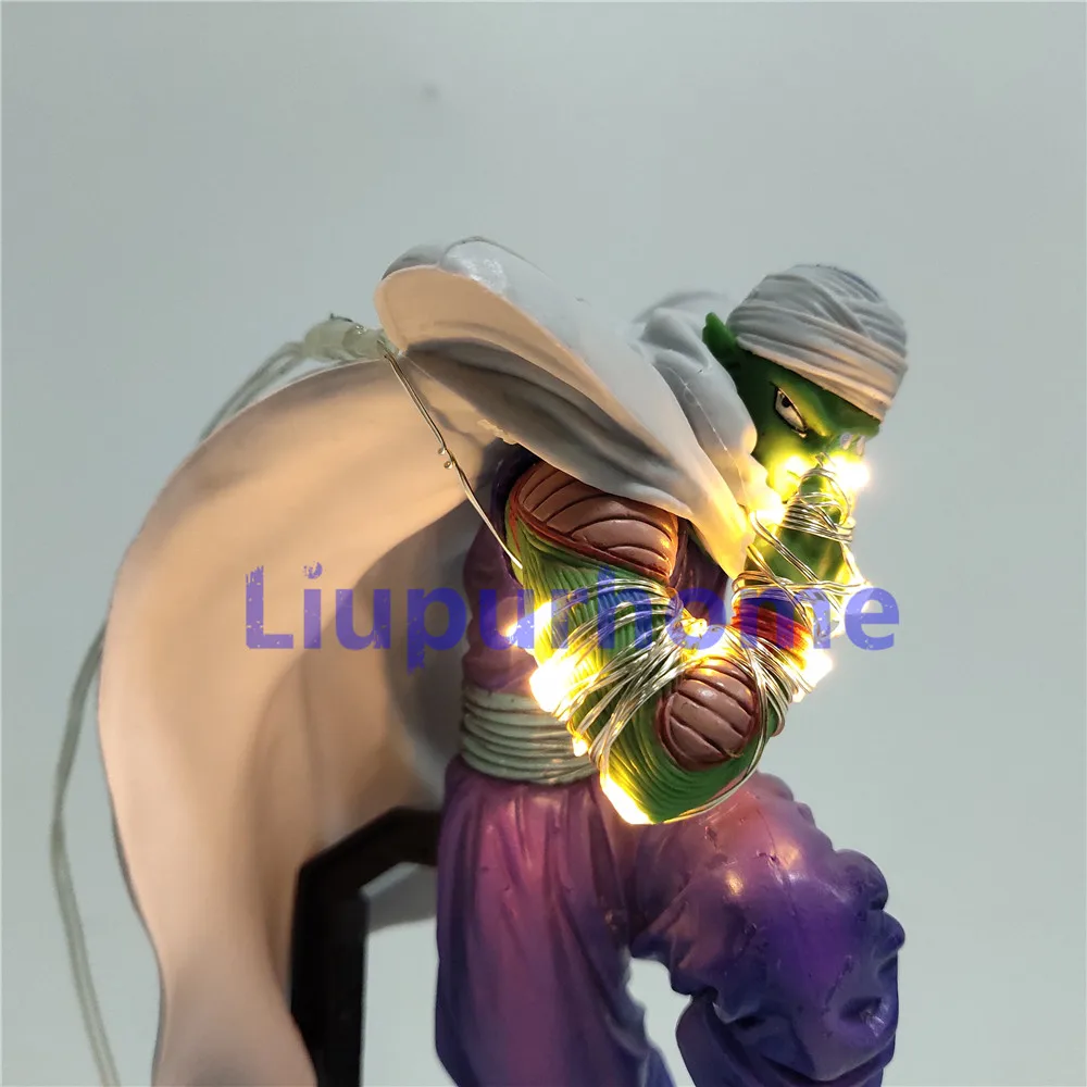Piccolo Dragon Ball Z Lampara аниме 3D светодиодный настольная лампа подарок на день рождения ночной Светильник ламинария Экшн фигурки DBZ световой набор