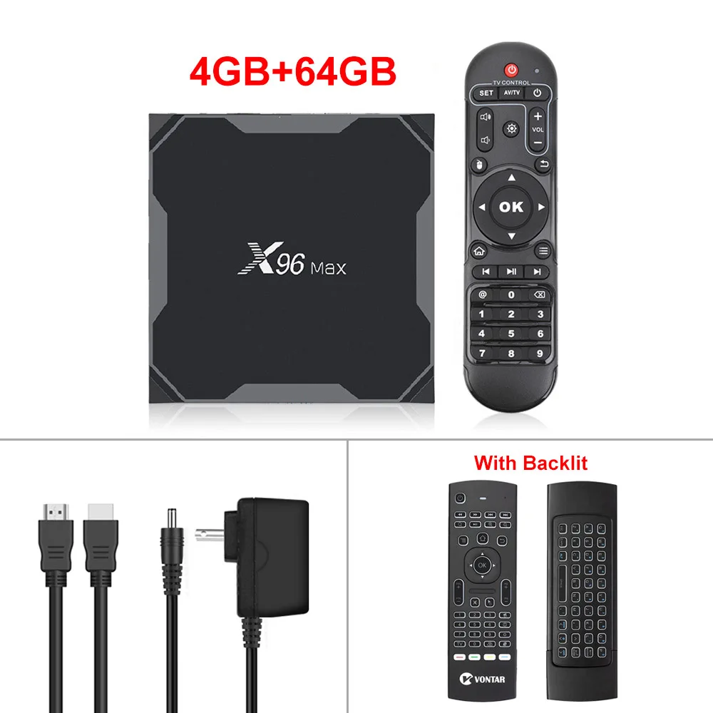 4G 64G MX3 Смарт ТВ приставка X96 Max X3 Android 9,0 ТВ приставка X96Max 4K медиаплеер Amlogic S905X3 8K Android приставка 2,4G& 5G Wifi 4GB 64GB 1000M LAN - Цвет: 4G 64G MX3