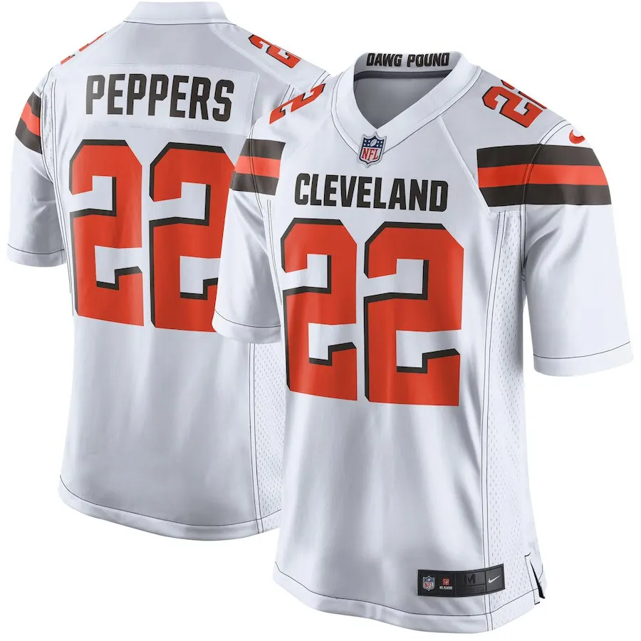MEN Мужская футболка Cleveland Baker Mayfield Browns - Цвет: MEN