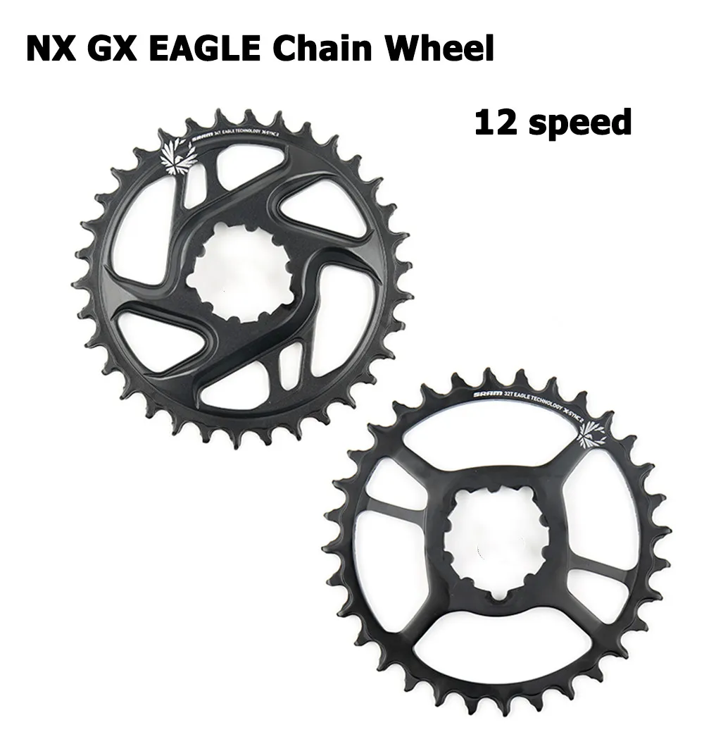 

SRAM SX NX цепочка с орлом кольцо 12 Скорость 30T 32T 34T заводная головка X-SYNC2 Сталь Алюминий сплав NX GX усилительный насос цепочка с орлом колеса