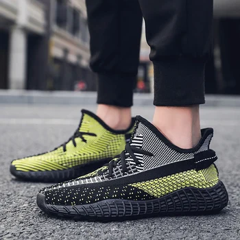 

Luxury Brand Running Mens Shoes Mesh Breathable Men Athletic Shoes FlyWire Walking Shoes Men Lace Up Sports Sneakers Men Spring