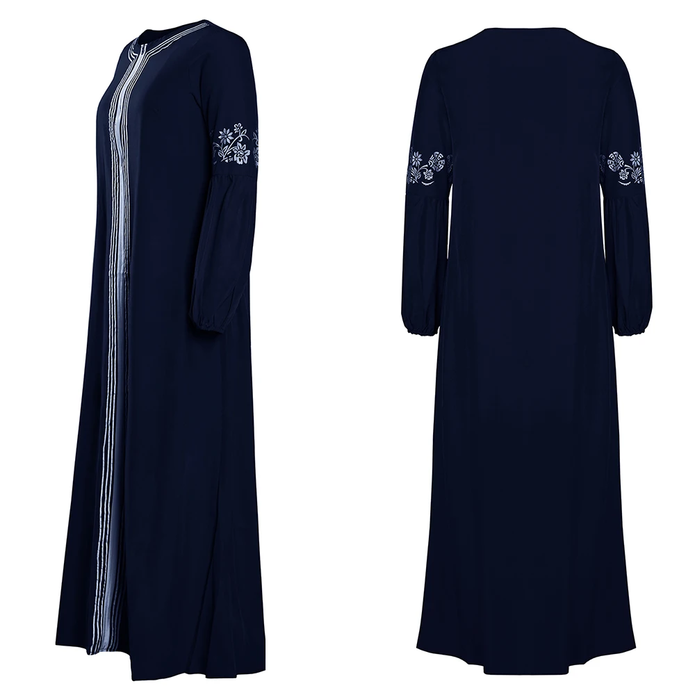 Dromiya Дубай Абая Турецкая Бангладеш джеллаба джилбаб Femme Пакистан мусульманское исламское платье Абая одежда Кафтан Marocain кафтан