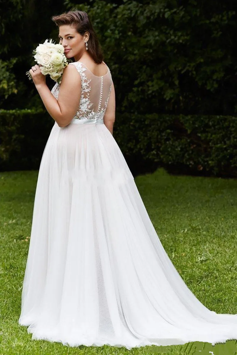 Винтажное кружевное свадебное платье с открытой спиной vestido de noiva, свадебное вечернее платье размера плюс, пляжные свадебные платья de mariee
