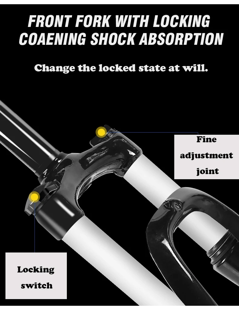 Perfect 26-Inch 21/24/27/30Speed Mountain Bicycle Shock Absorption Speed Change Mechanical Disc Brake Student Adult A body wheel Bike 5