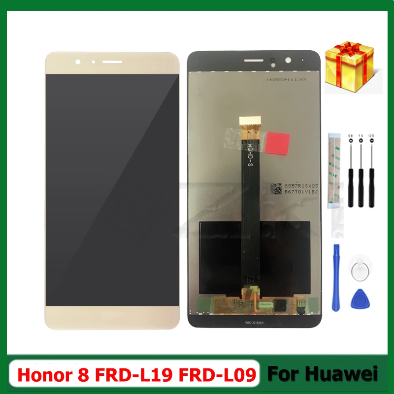 

5.2" For Huawei Honor 8 FRD-L19 FRD-L09 LCD Display Full Touch Screen Digitizer Sensor Glass Panel Assembly Replacement Parts