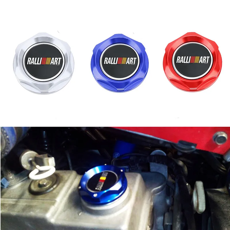 

Car Modified Stainless Steel Oil Cap Engine Tank Cover for Mitsubishi Oil Cap Retrofitting Tank Cap