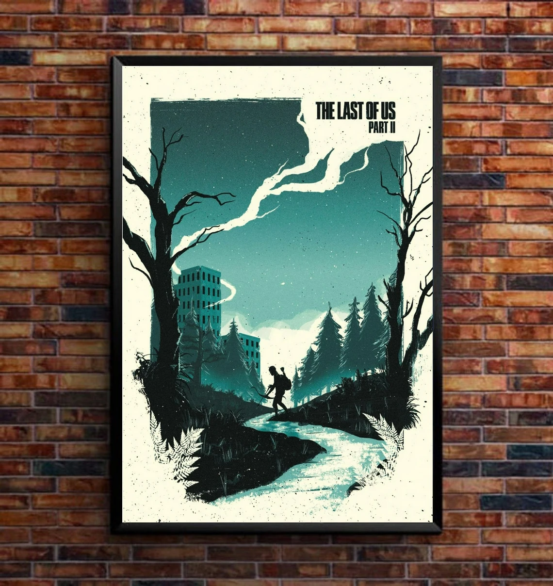 The Last of Us // Minimalist Game Print // Playstation PS4