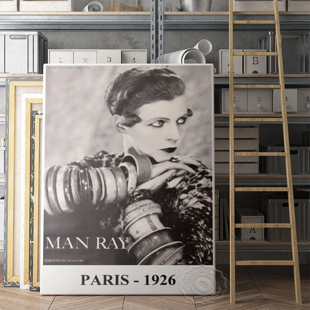 額装済/Nancy Cunard Paris 1926/マン レイ Amazon.co.jp: ポスター マン レイ Nancy Cunard Paris 1926