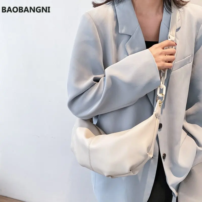 

Handbag Women Bags Sac Women Messenger Bags Female Simple Shoulder Bag Casual Travel Crossbody for Girls Hobos Bag Chains