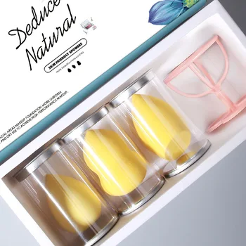 

Three eggs beauty makeup sponge gourd cotton powder puff dry wet amphibious don't eat general make-up air cushion