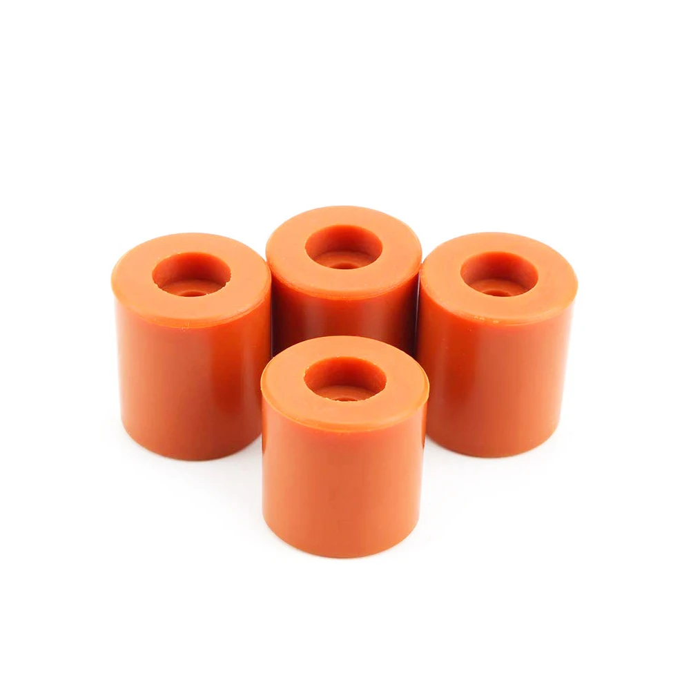Creality Ender-3 3S 3 Pro 3 V2 CR-10 10S 10 V2 10 미니 3D 프린터 부품에 대 한 4pcs 실리콘 열 핫 베드 레벨링 열