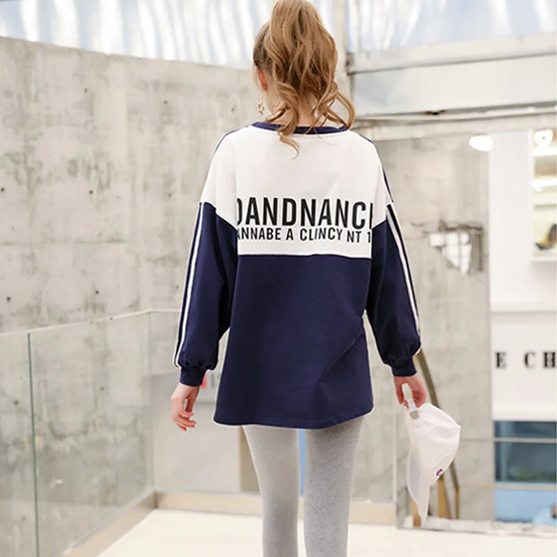 Maternity Set's  Autumn Winter T Shirt + Long Pants 2PCS Fashion Mom Nursing Tops Loose  Pregnant Women's Clothes Plus Size