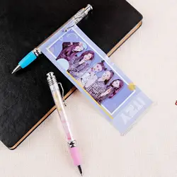 Blackpink EXO GOT7 Singer модная гелевая ручка Kawaii черные чернила 0,5 мм ручки вентиляторы подарки с милым альбомом фото