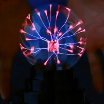 

3 Inch Butterfly Plasma Ball Light Table Lamp Cool Magics Fun Science Electricity Desktop Decor Night Lantern Christmas Holiday