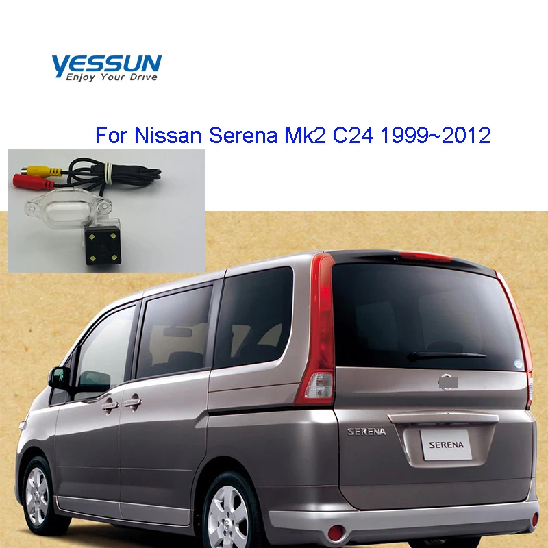 Автомобильная камера заднего вида Yessun HD ночного видения IP67 DC 12 В для Nissan Serena Mk2 C24 |