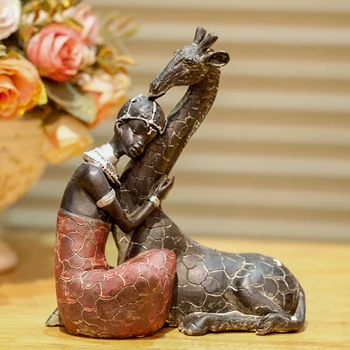 

Creative Southeast Asia Jewelry Character Home Decoration Decoration Retro Resin Living Room Crafts New House Decoration LB82907