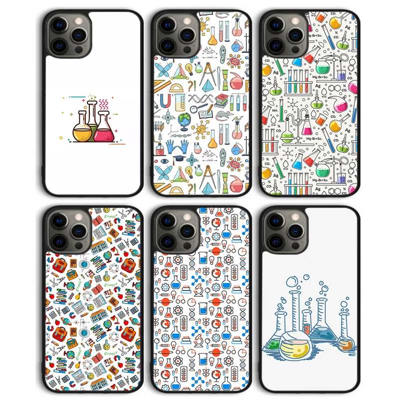 Scienza Studies Icon Cover Posteriore Della Cassa Del Telefono Per Iphone 15 Se2020 14 13 11 12 Pro Max Mini Xs Xr X 8 Plus 7 6S Shell Coque