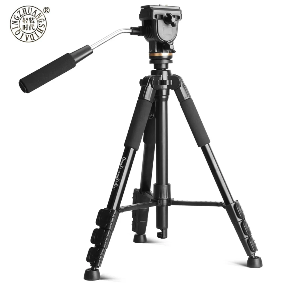 QZSD Q111S Q111 S Video DSLR Digital Camera Tripod Portable Professional Photography Stand for Travelling Phone | Электроника