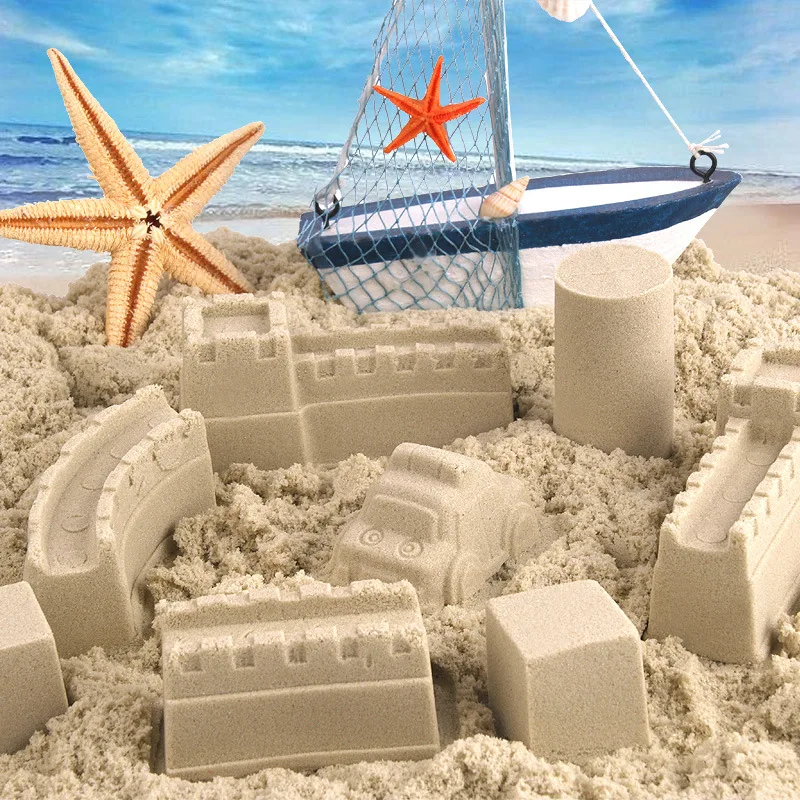 

5 of Gift Box Space Set CHILDREN'S Toy Magic Sand Colored Clay GIRL'S Effective Plasticene