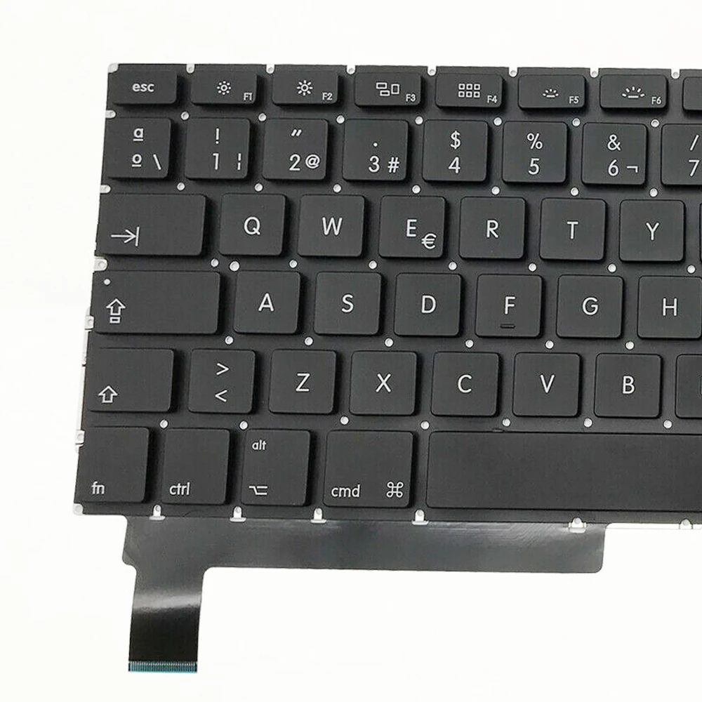 Новая A1286 испанская клавиатура для Apple Macbook Pro 15 ''клавиатура испанская раскладка 2009-2012
