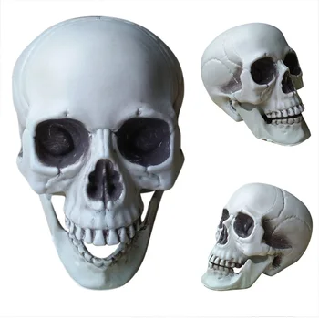

Halloween Skull Head Decor Toy Coffee Bars Home Ornament Party Festival Toys New JS22