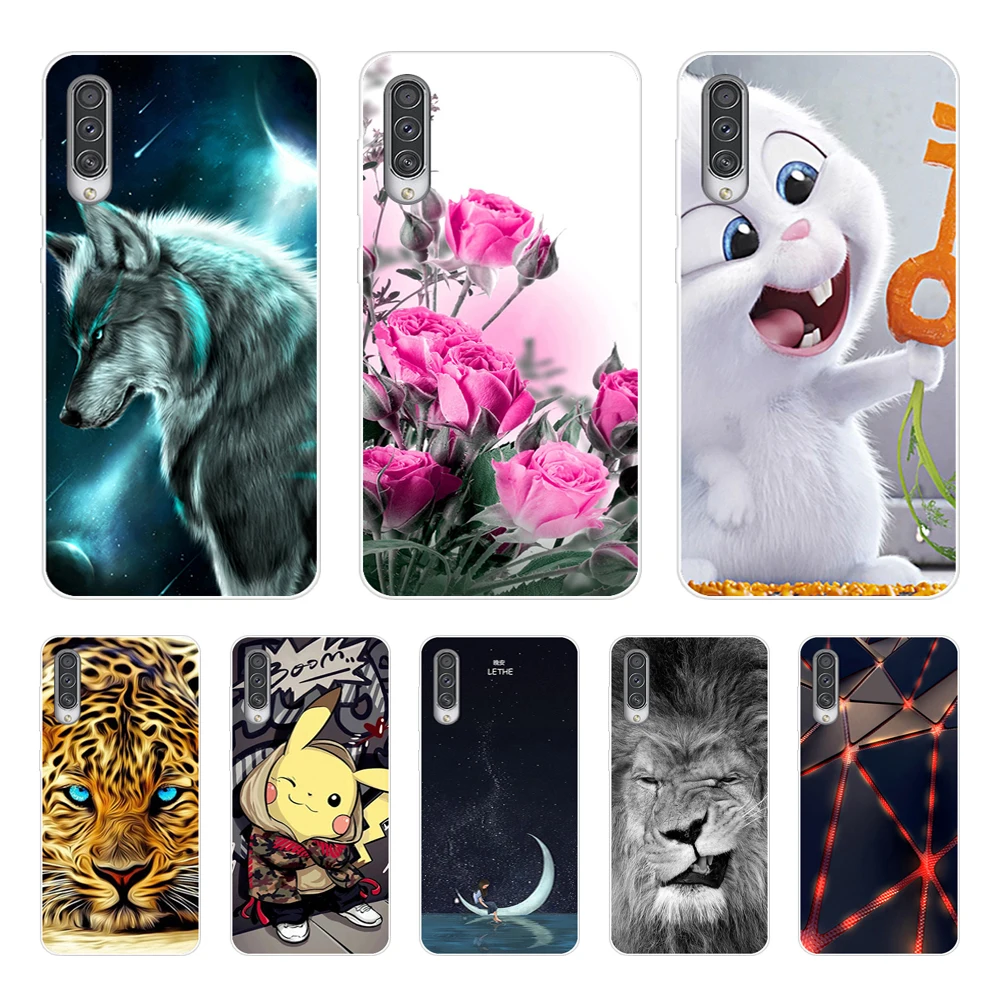 D 6,4 ''для samsung A50 чехол силиконовый мягкий ТПУ чехол для телефона для Coque samsung Galaxy A50s A30S чехол A505F A505 A 50