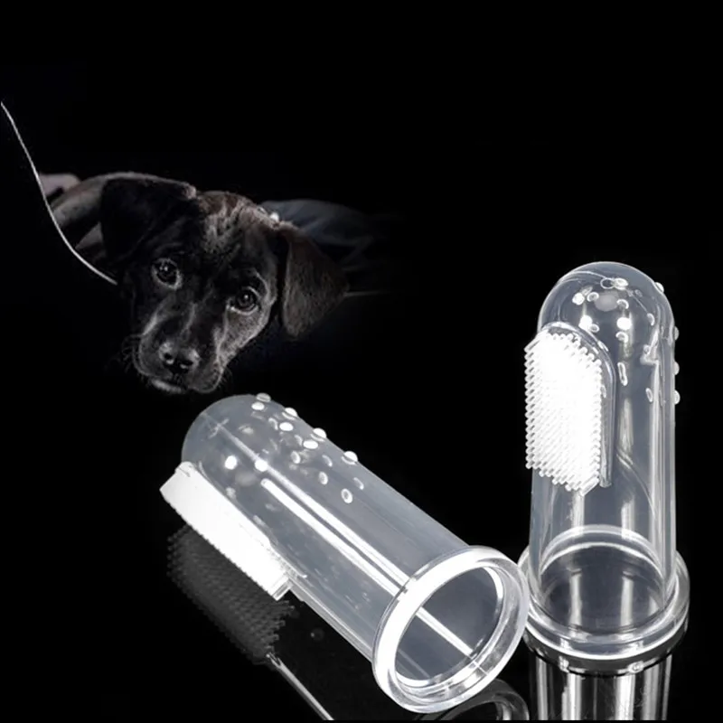 Pet Toothbrush Teddy Dog Brush Off Bad Breath Tartar Teeth Care Dogs Cat Cleaning Supplies Tooth Super Soft | Дом и сад