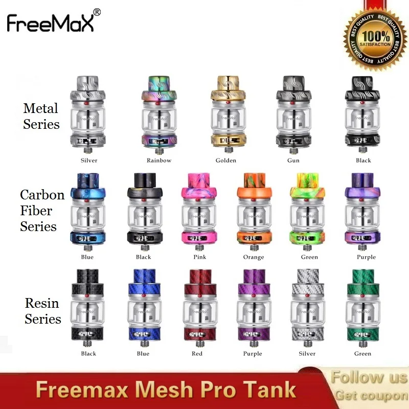 Оригинальный испаритель Freemax Mesh Pro 6 мл атомайзер с испарителем Coil 810 резервуары