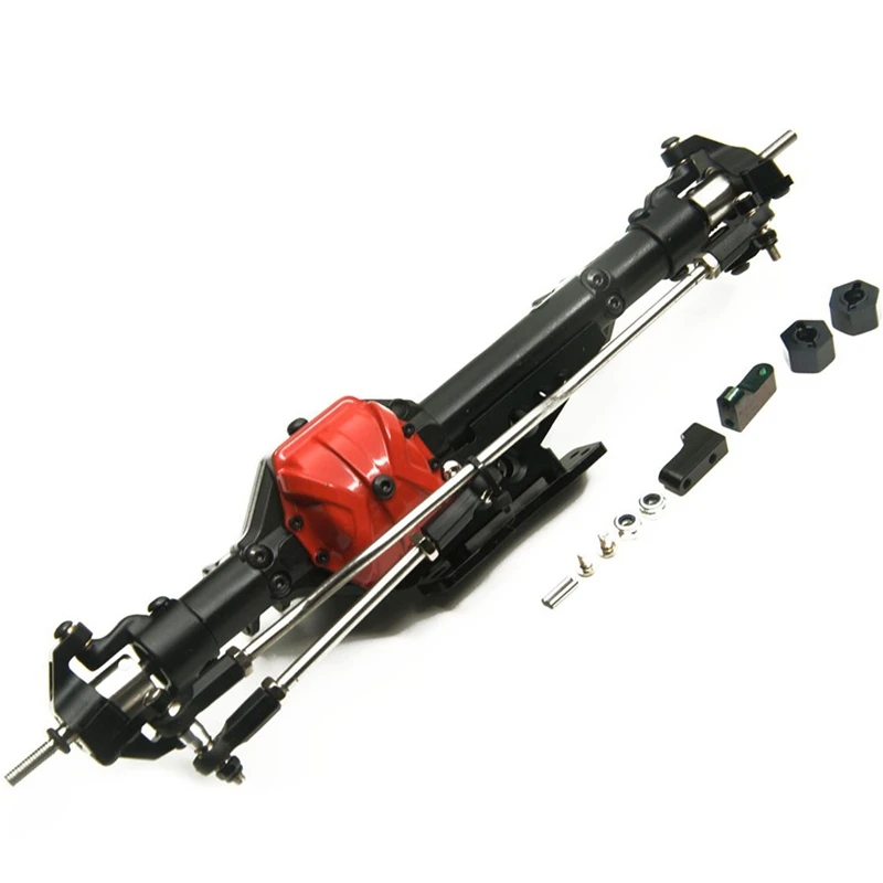 

Hot-1/10 Alloy Front and Rear Axles Rc Alloy Front and Rear Axles Racing Axle Parts Rc Vehicle Accessories for Scx10