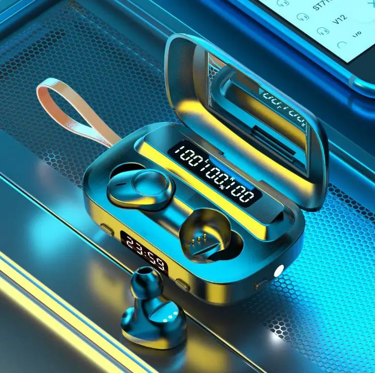 Беспроводная Bluetooth-гарнитура с зеркальным фонариком 2000 мАч | Электроника