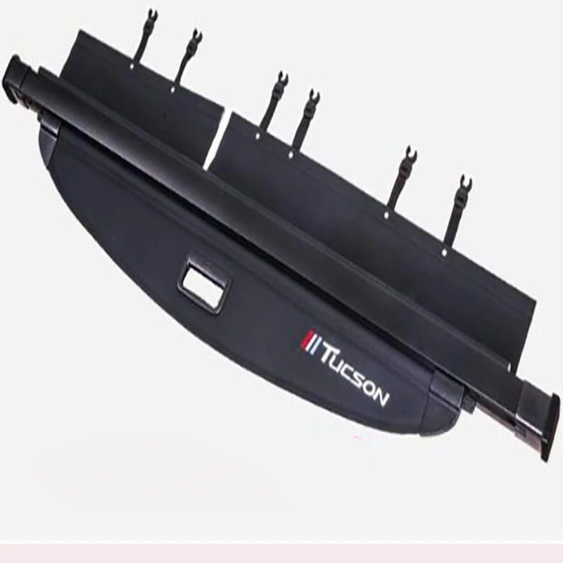 

Cargo Cover Partition Curtain Screen Shade Trunk Security Shield Rear Auto Accessories Black For HYUNDAI Tucson 2015-2019