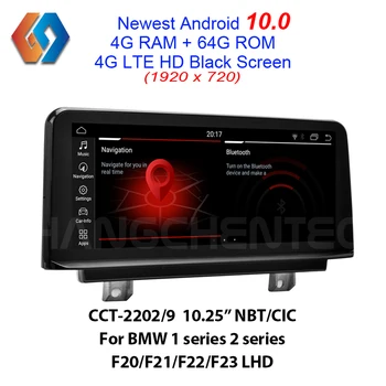 شراء نظام تحديد المواقع بالسيارة شاشة تعمل باللمس 64G أندرويد 10 ل LHD BMW F20 F21 F22 F23 NBT CIC دعم جميع وظائف OEM والميزات المدمج في BT واي فاي