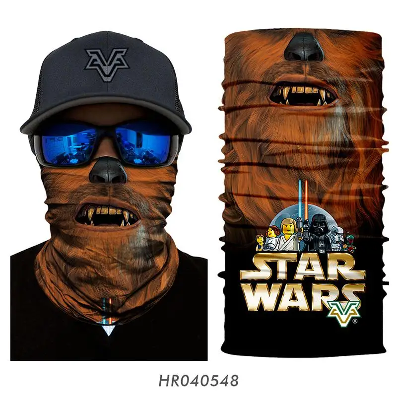 HR040548 3D Аватар велосипедная повязка бандана Marvel Star War повязка на шею для езды на мотоцикле маска для лица труба шарф вампир Лыжная маска для лица - Цвет: HR040548