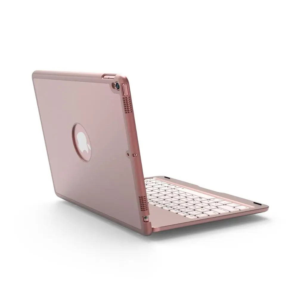 Беспроводной Bluetooth клавиатура чехол для iPad Pro 10,5 дюймов с Красочная светодиодная подсветка