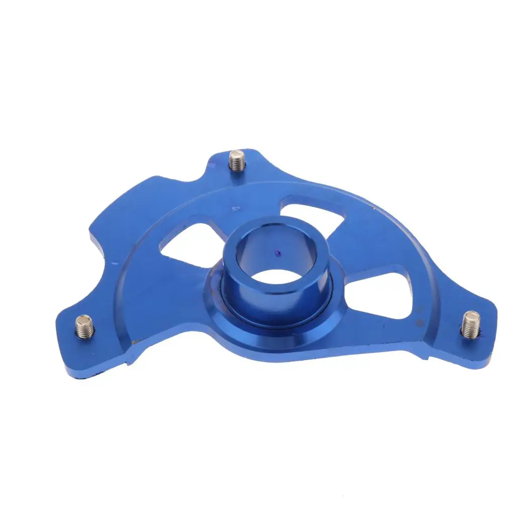Motorcycle Front Brake Disc Rotor Cover with Screws Blue Brake Protector for Yamaha YZ125X 2016