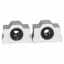 UU de movimiento lineal diapositivas pelota rodamientos de diámetro interior de 6mm 8mm 10mm 12mm 13mm 16mm 20mm 25mm 30mm 35mm 40mm 50mm 60mm Paquete de 2 uds(China)