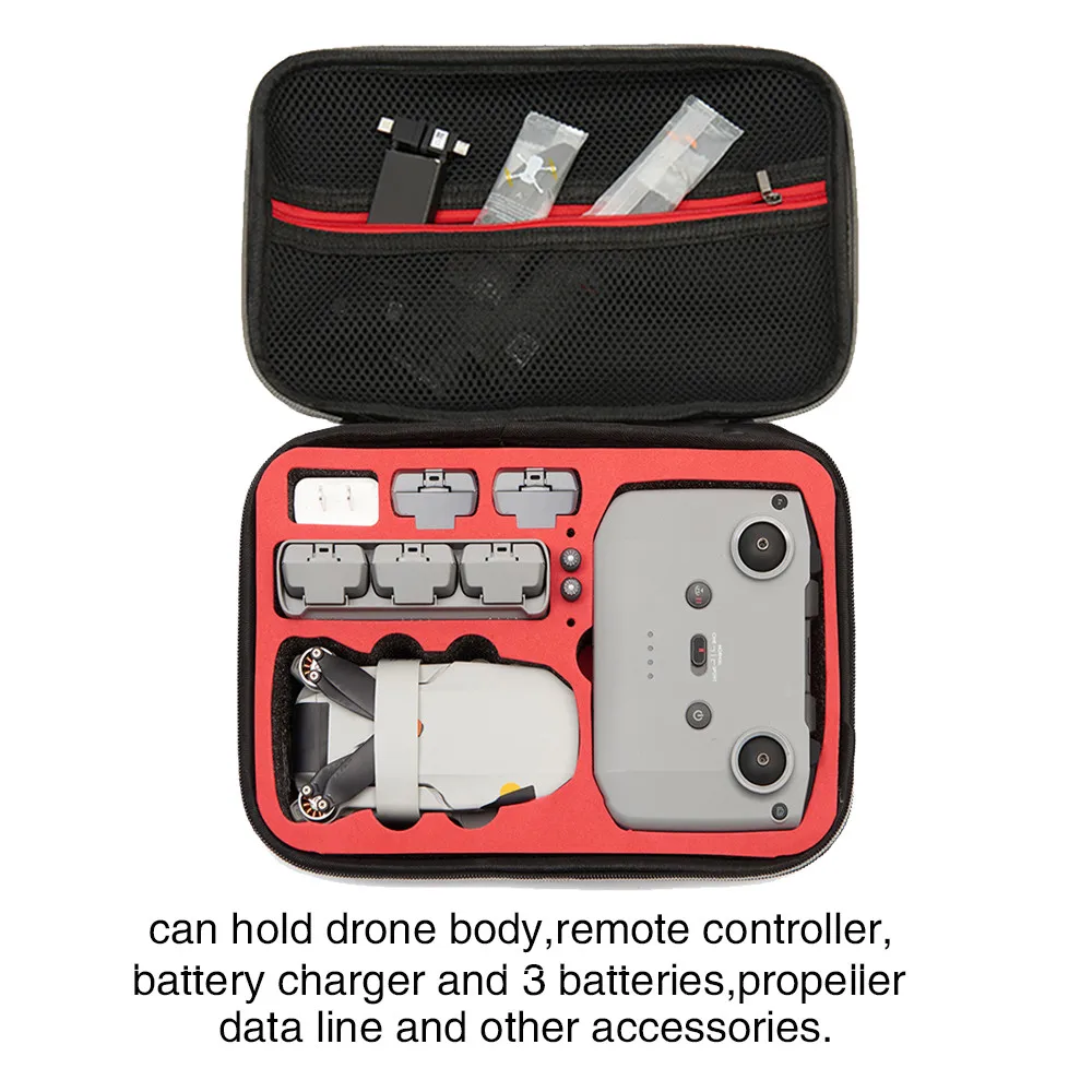 For DJI Mavic Mini 2 case Carrying bag Remote Controller Storage bag Portable Storage Shockproof Shell for mavic mini2 Accessory