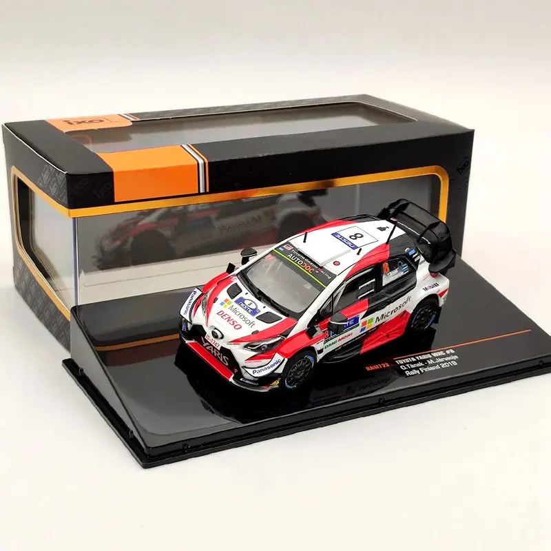 1:43 IXO For T~OTA YARIS WRC #8 Rally Finland 2019 RAM723 Diecast Models Toys Car Collection | Игрушки и хобби