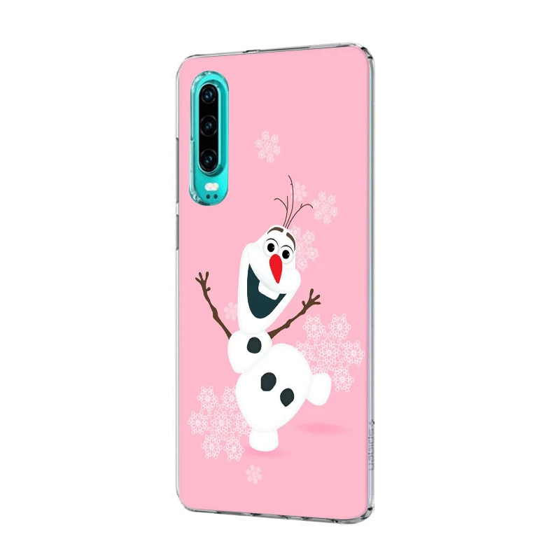 Чехол для мобильного телефона P Smart Z Plus P30 P20 P10 P9 P8 Lite Pro Жесткий чехол Олаф теплые объятия оболочки
