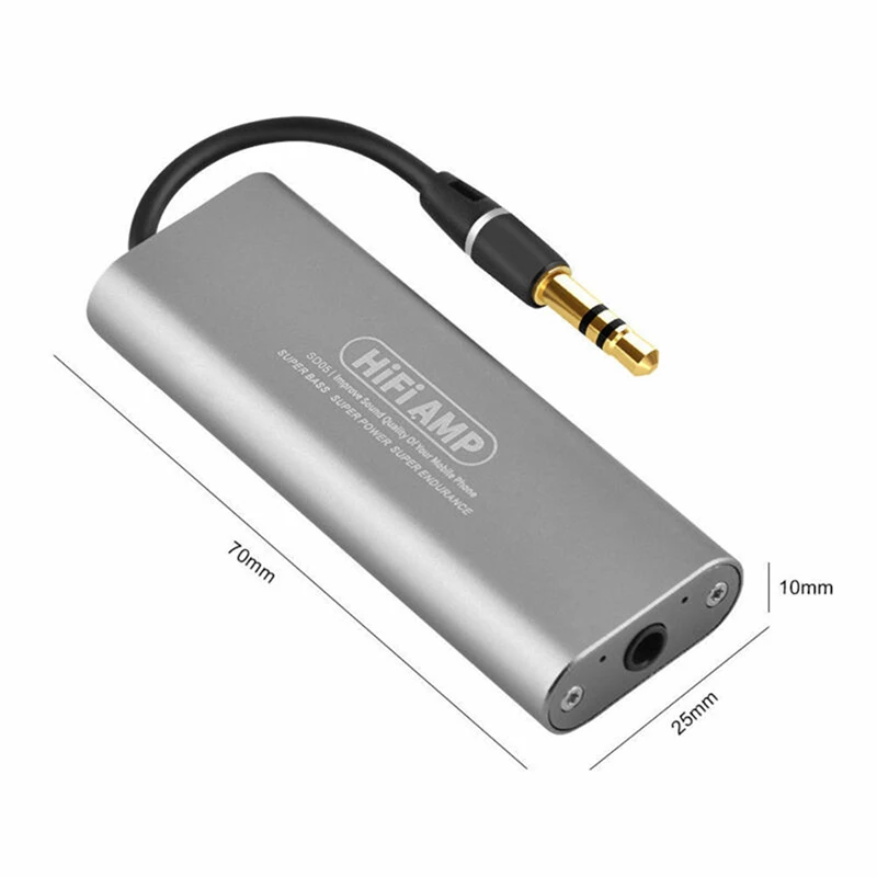 Fashion Portable Mini Hifi Stereo Audio Amplifier 3 5mm Headphone Amplifier Earphone HIFI AMP