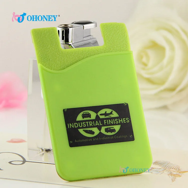 

Mobile Phone Silicone Card Set Silica Gel Certificate Holder Silica Gel Gift Card Holder