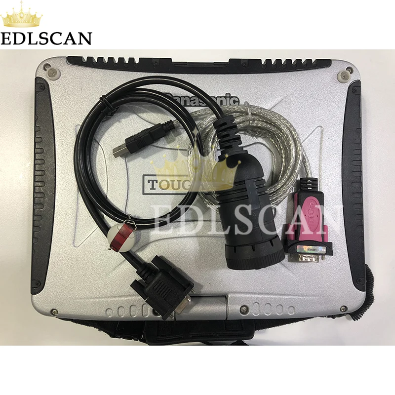 

For Liebherr Crane Diagnostic Service Tool with CF19 laptop