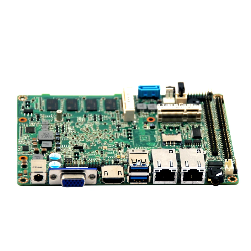 Процессор Intel Braswell серии, Промышленная материнская плата, встроенная 2G \ 4G DDR3 DC12V 2* RJ45 LAN 1* Mini-PCIe слот