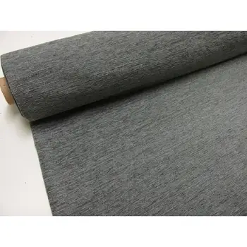 

CHENILLE Fabric smooth color GREY length 2,45 MTS x width 2,80 MTS